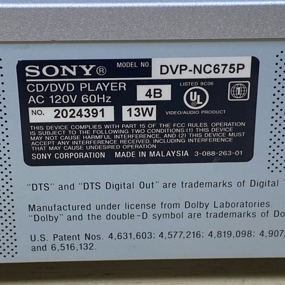 Sony CD DVD Player DVP NC675P STR K6800P Digital Amplifier X6 Set Remote Bundle - Picture 10 of 16
